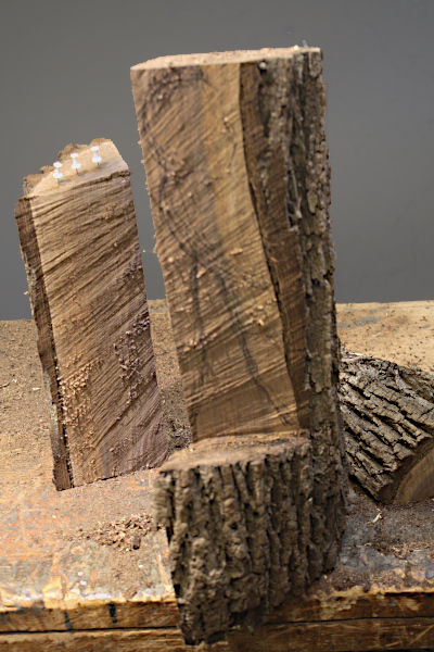 Rough sketch of owl sculpture sideview.