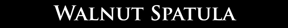 Walnut Spatula